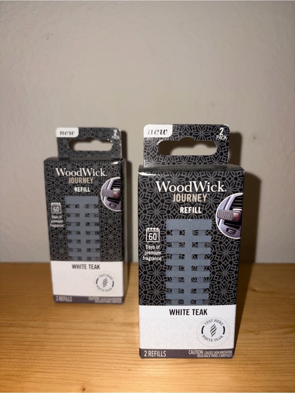 WoodWick Journey White Teak Refill - 2 Pack